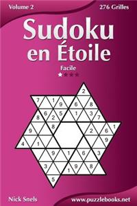 Sudoku en Étoile - Facile - Volume 2 - 276 Grilles