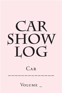 Car Show Log
