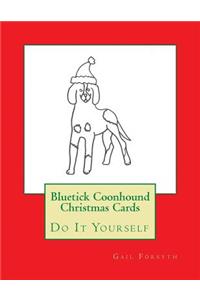 Bluetick Coonhound Christmas Cards