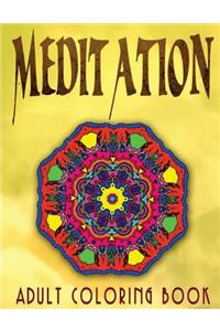 MEDITATION ADULT COLORING BOOK - Vol.8