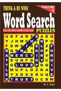 Think & be Wise Word Search Puzzles, Volume 2