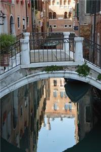 Bridge over a Canal in Venice Italy Journal