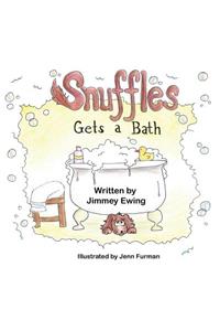 Snuffles Gets a Bath