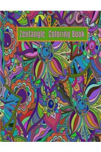 Zentangle Coloring Book