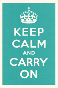 Vintage Journal Keep Calm and Carry On