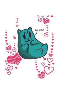 Lazy Cat Notebook