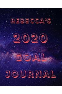 Rebecca's 2020 Goal Book