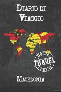 Diario di Viaggio Macedonia: 6x9 Diario di viaggio I Taccuino con liste di controllo da compilare I Un regalo perfetto per il tuo viaggio in Macedonia e per ogni viaggiatore