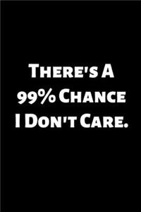 There's a 99% Chance I Don't Care.
