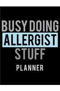 Busy Doing Stuff Allergist Planner