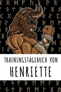 Trainingstagebuch von Henriette