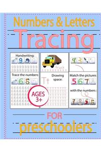 Numbers & Letters Tracing for Preschoolers