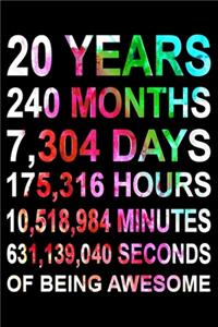 20 Years Of Being Awesome