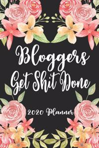 Bloggers Get Shit Done 2020 Planner