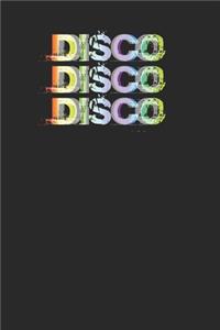 Awesome Disco Lover Notebook 120 Pages Lined For Disco Dancers