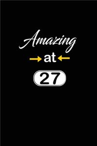 Amazing at 27