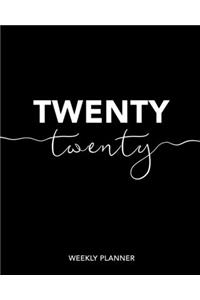 Twenty Twenty Weekly Planner