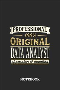 Professional Original Data Analyst Notebook of Passion and Vocation