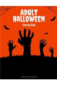 Adult Halloween Coloring Book