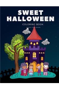 Sweet Halloween Coloring Book