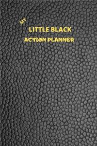 My Little Black Action Planner