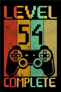 Level 54 Complete