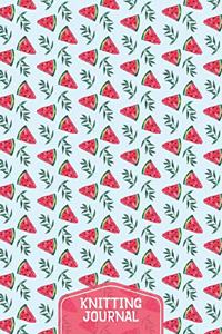 Watermelon Knitting Journal