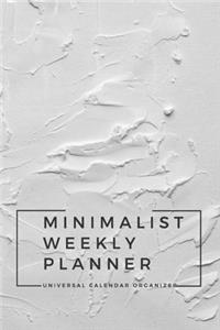 Minimalist Weekly Planner
