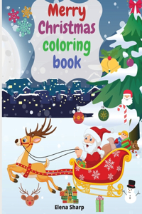 Merry Christmas coloring book