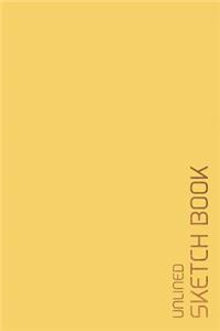 Unlined Sketch Book