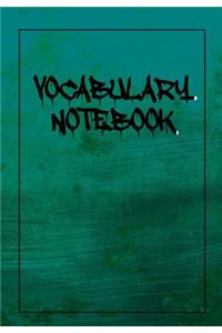 Vocabulary Notebook