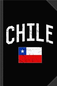 Chile Flag Journal Notebook