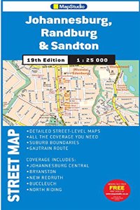Street Map Johannesburg, Randburg & Sandton