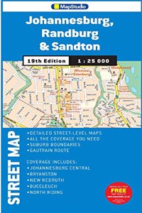 Street Map Johannesburg, Randburg & Sandton