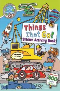 Things That Go Sticker Activity Book