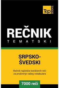 Srpsko-Svedski Tematski Recnik - 7000 Korisnih Reci