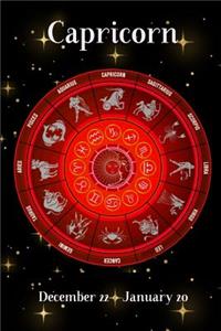 2019 Zodiac Weekly Planner - Capricorn December 22 - January 20
