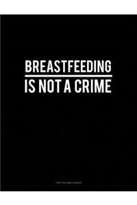 Breastfeeding Is Not a Crime: Unruled Composition Book