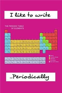 I Like to Write Periodically