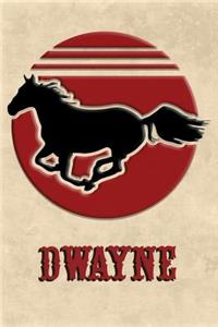 Wild Horse Lined Notebook