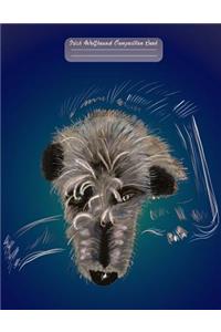 Irish Wolfhound Composition Book