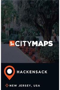 City Maps Hackensack New Jersey, USA