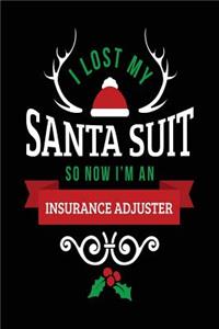 I Lost My Santa Suit So Now I'm An Insurance Adjuster