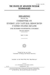 The status of advanced nuclear technologies