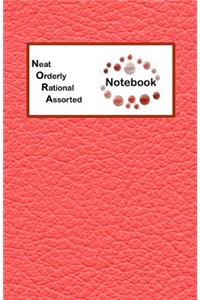 Neat Orderly Rational Assorted Notebook