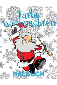 ✌ Farbe Weihnachten Malbuch 5 Jahre ✌ (Malbuch 5 Jährige)