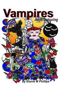 Vampires Colouring Book