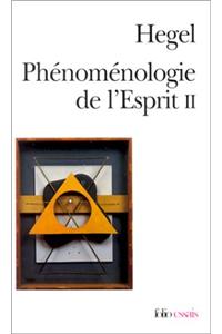 Phenomenologie de l'esprit