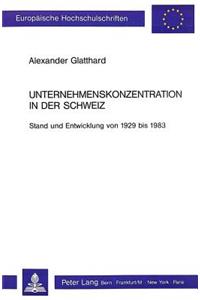Unternehmenskonzentration in Der Schweiz