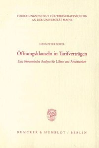 Offnungsklauseln in Tarifvertragen